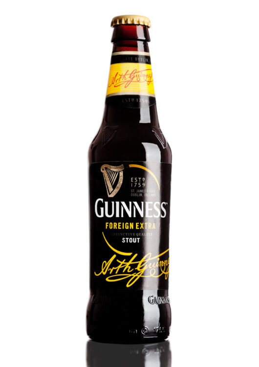 Вкус пива Guinness Foreign Extra Stout